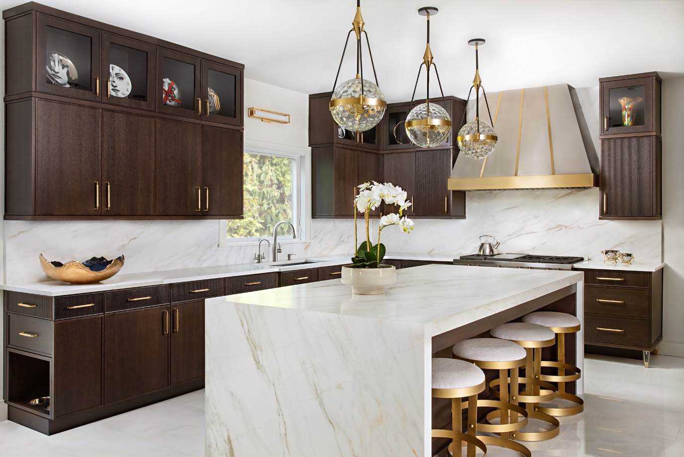 Moody and Modern Luxury Kitchen